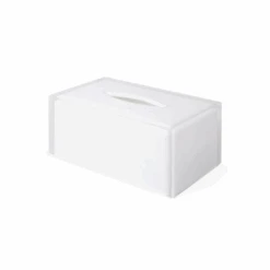 Jonathan Adler Hollywood Long Clear Tissue Box