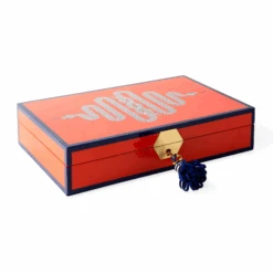 Jonathan Adler Eden Orange Jewelry Box