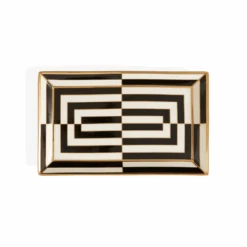 Jonathan Adler Op Art Rectangular Serving Tray