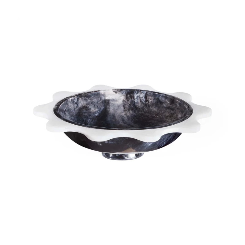 Jonathan Adler Como Ripple Bowl 3 Jonathan Adler Como Ripple Bowl