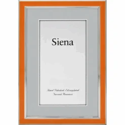 Siena Enamel Orange 4x6 Frame