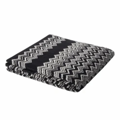 Missoni Keith Black & White Bath Sheet