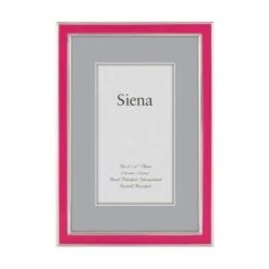 Tom Dixon Siena Enamel Hot Pink 4x6 Frame