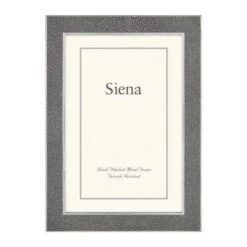 Tom Dixon Siena Shagreen Gray 4x6 Frame