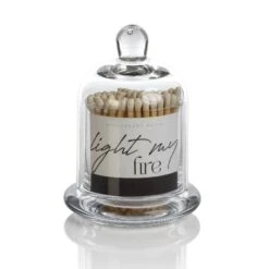 White Tip Matches With Dome